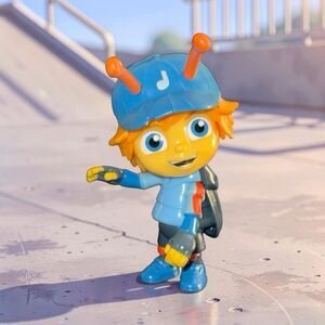 Netflix The Beatles Beat Bugs Fab Figures Jay Action Figure 3” A54